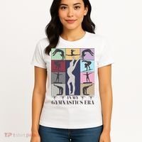 In My Gymnastics Era Gymnast Exercise Lovers Gymnastics Women's T-Shirt thumb 4