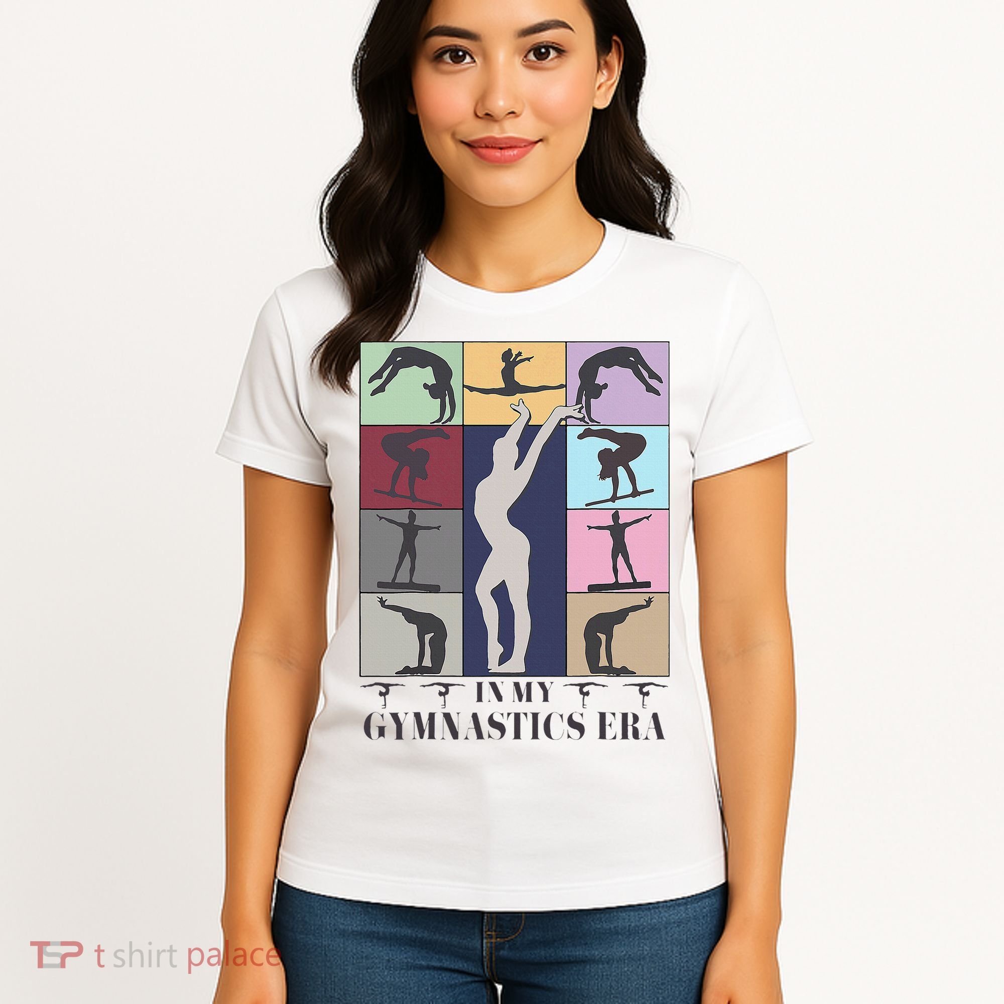 In My Gymnastics Era Gymnast Exercise Lovers Gymnastics Women's T-Shirt