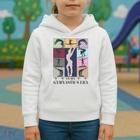 In My Gymnastics Era Gymnast Exercise Lovers Gymnastics Kids Hoodie thumb 3