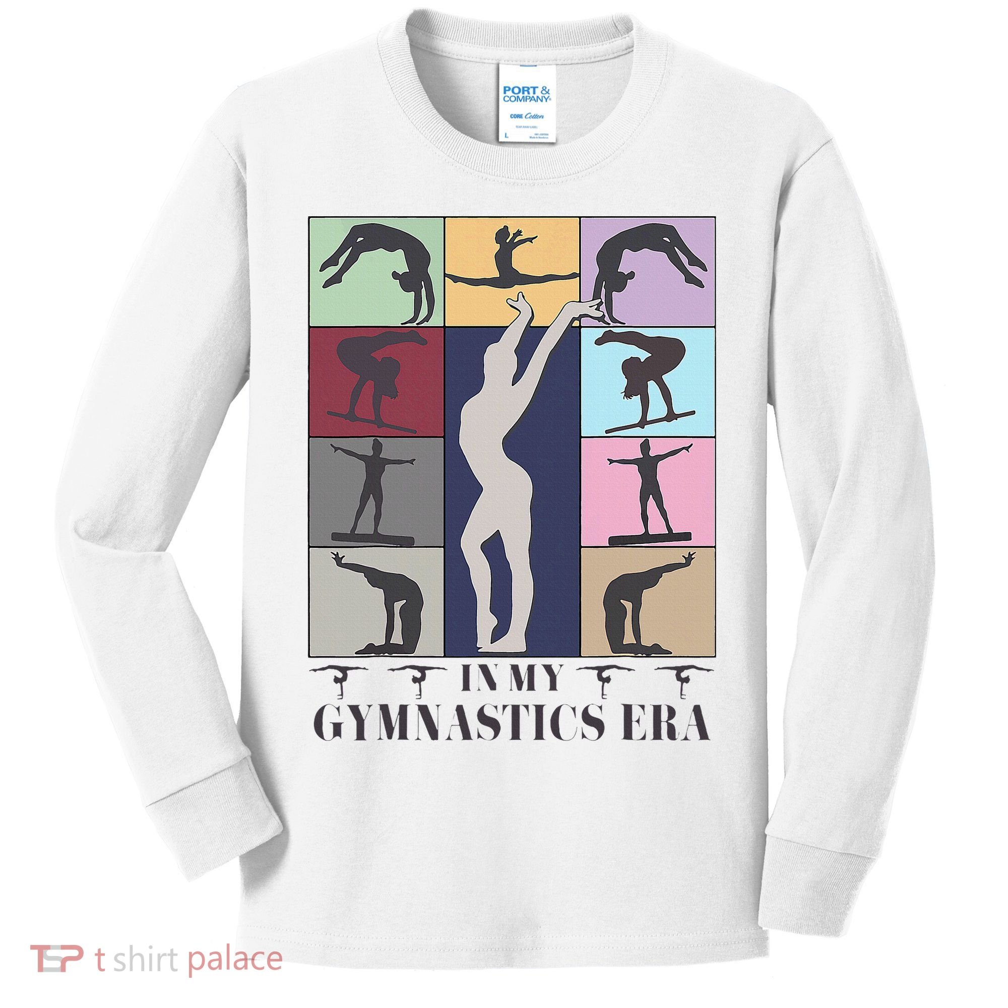 In My Gymnastics Era Gymnast Exercise Lovers Gymnastics Kids Long Sleeve Shirt