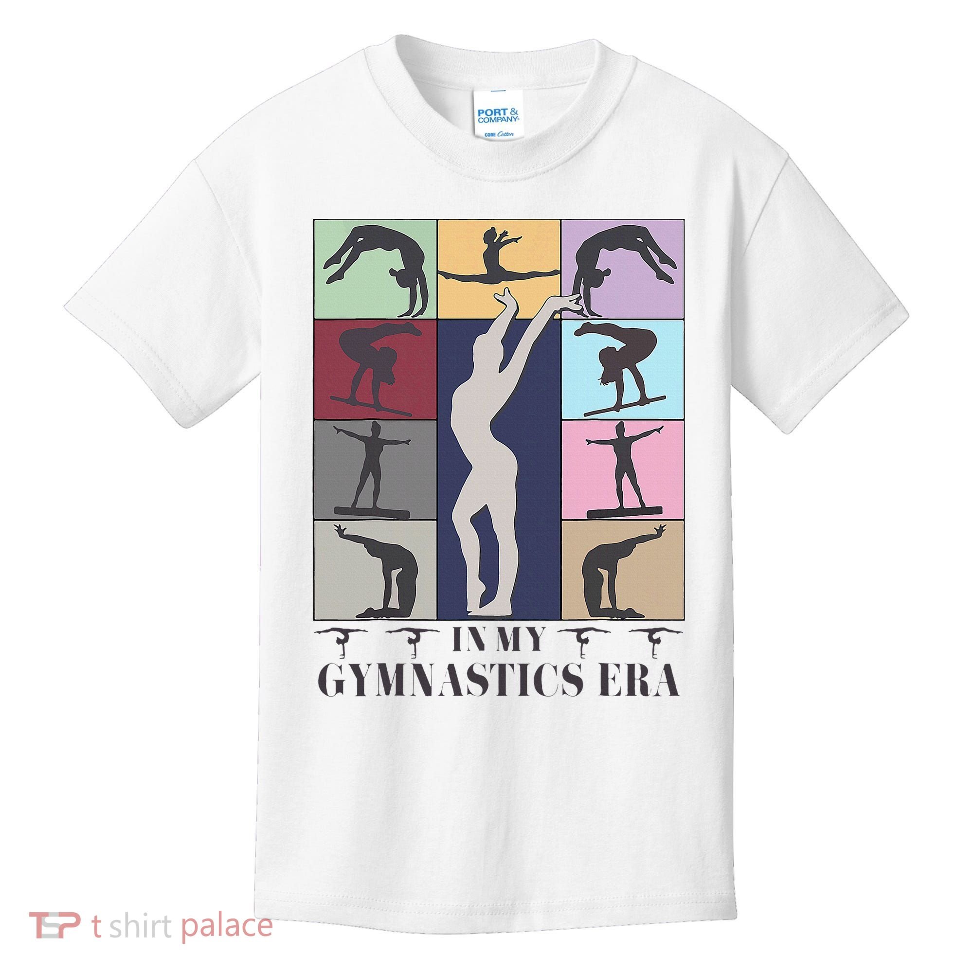 In My Gymnastics Era Gymnast Exercise Lovers Gymnastics Kids T-Shirt
