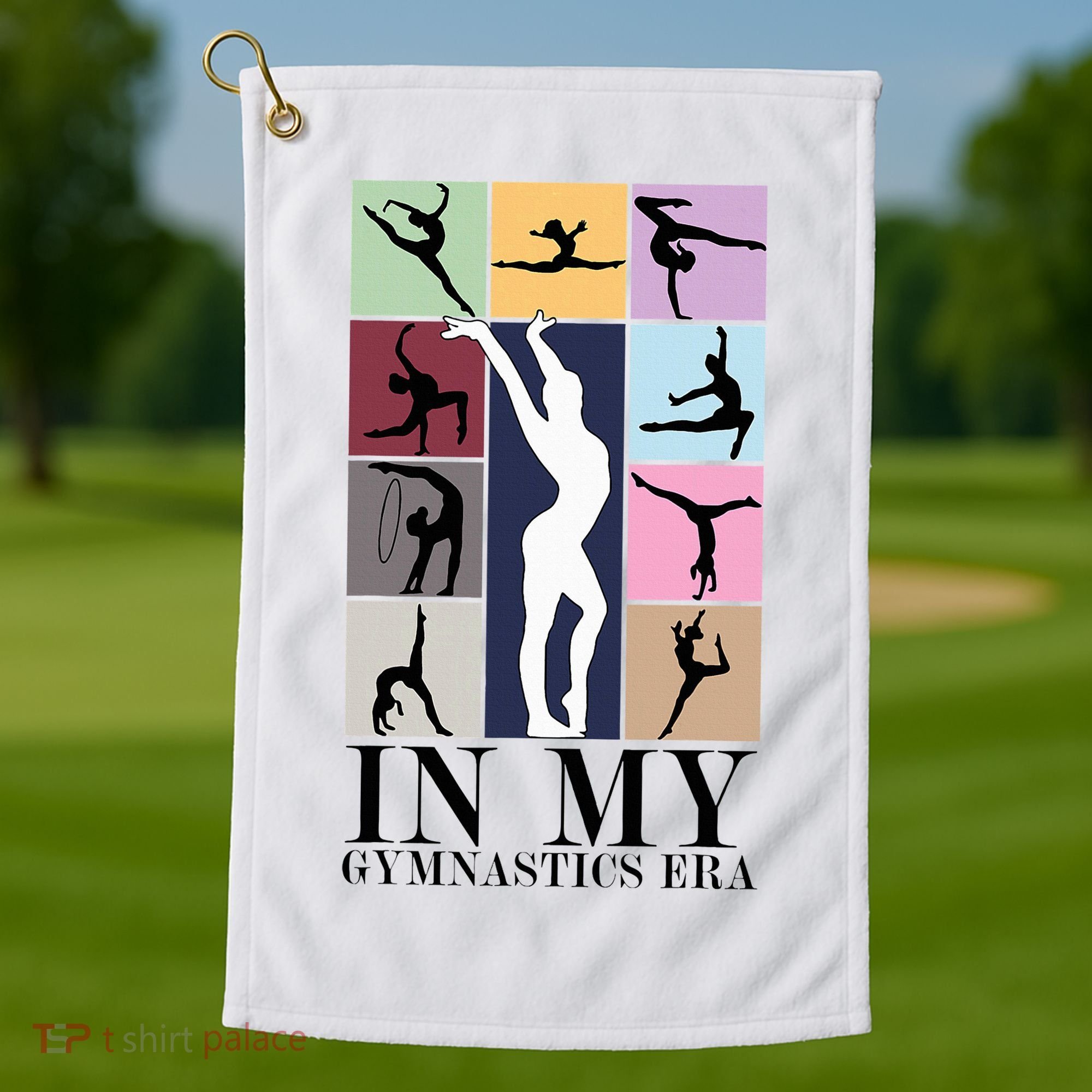 In My Gymnastics Era Golf Towel