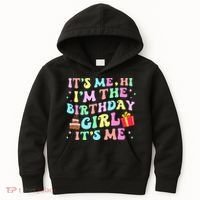 Its Me Hi Im The Birthday  Its Me Birthday Party Kids Hoodie thumb 0