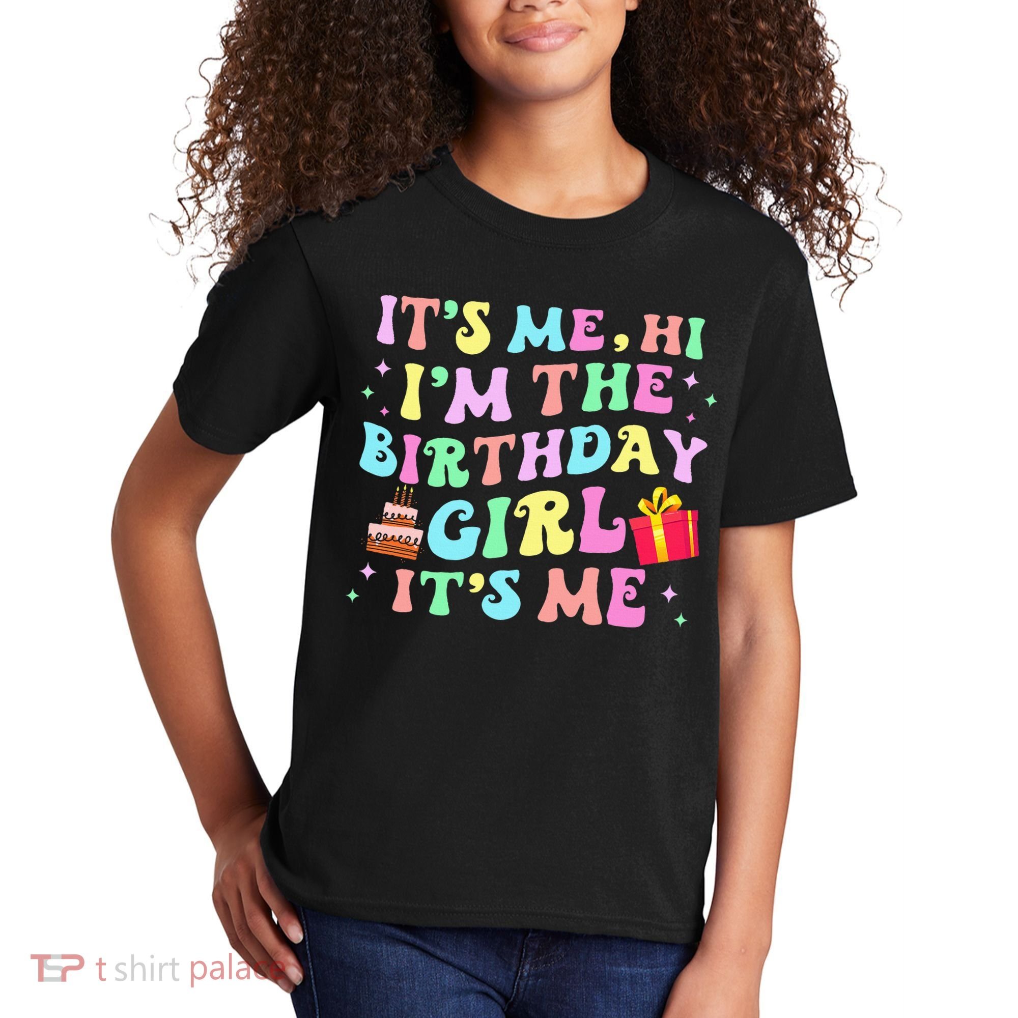 Its Me Hi Im The Birthday  Its Me Birthday Party Kids T-Shirt
