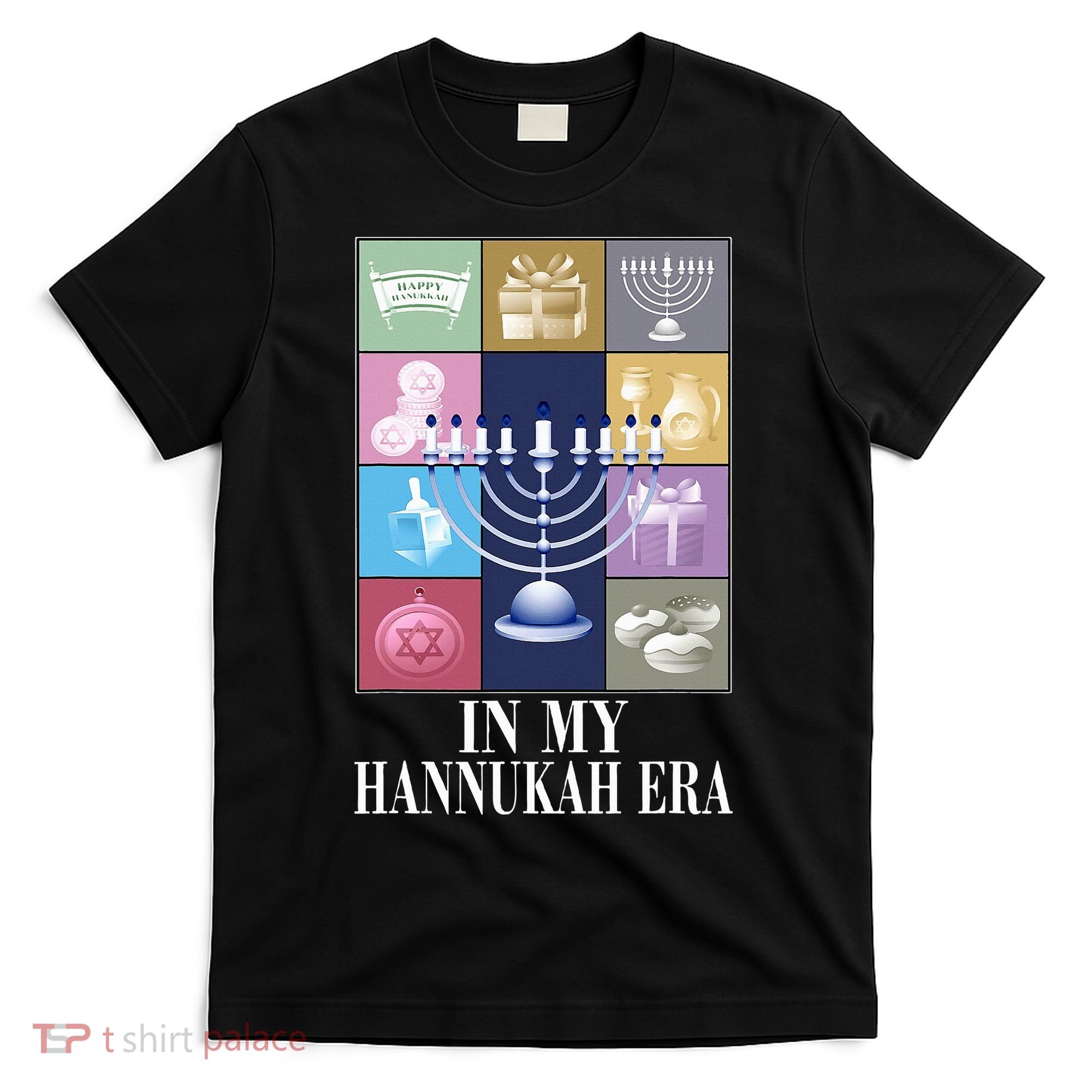 In My Hanukkah Era Ugly Jewish Xmas Funny Christmas Hanukkah   T-Shirt