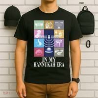 In My Hanukkah Era Ugly Jewish Xmas Funny Christmas Hanukkah   T-Shirt thumb 6