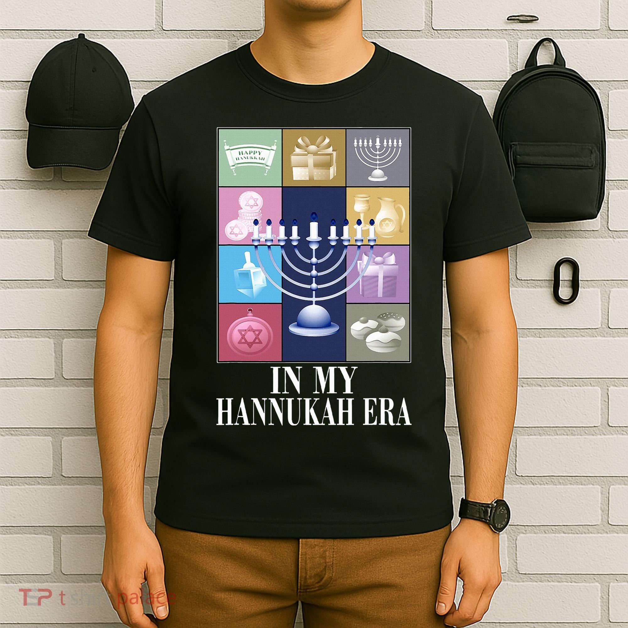 In My Hanukkah Era Ugly Jewish Xmas Funny Christmas Hanukkah   T-Shirt