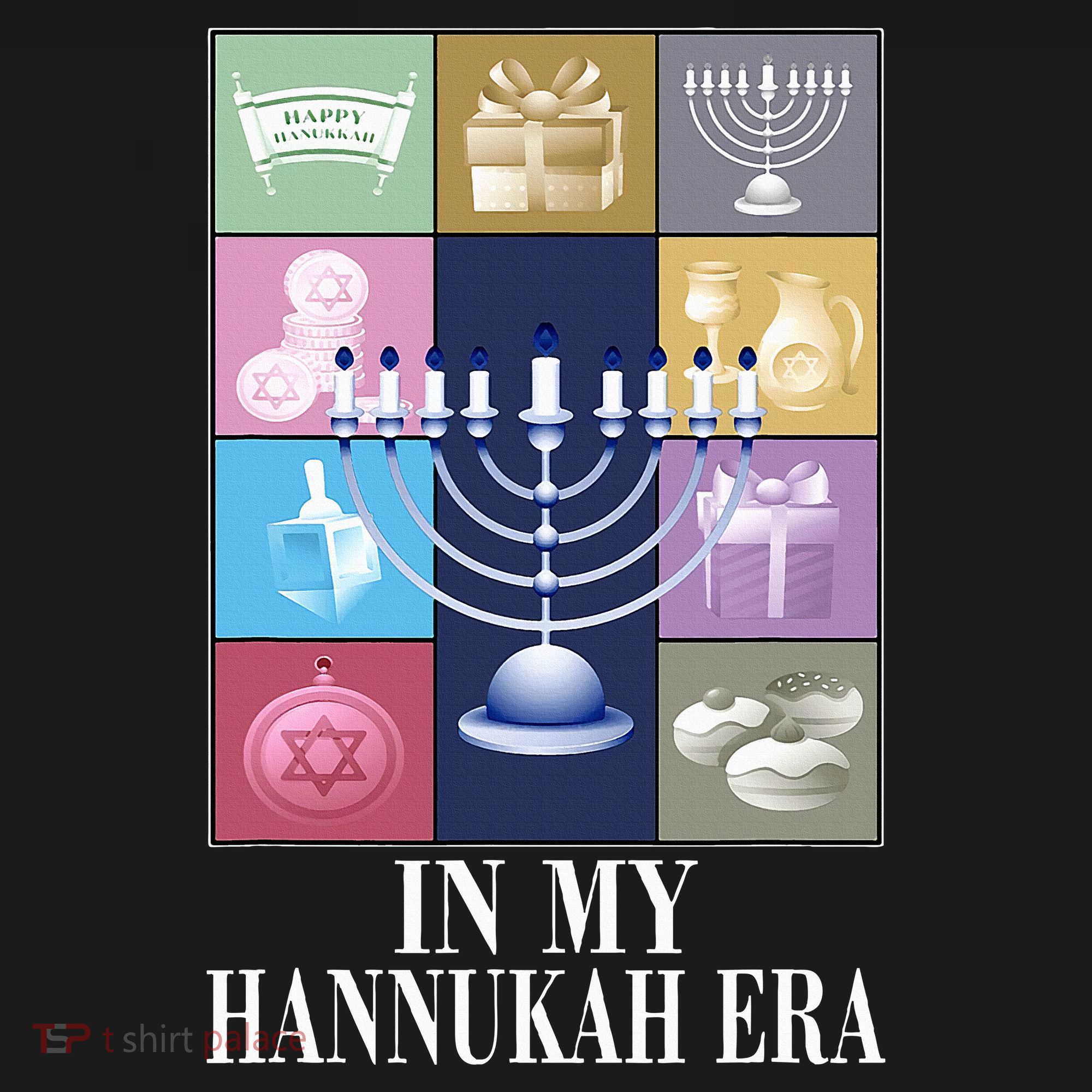 In My Hanukkah Era Ugly Jewish Xmas Funny Christmas Hanukkah   Women's Hoodie