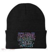 It's Me Hi I'm Birthday Girl It's Me Groovy  Beanie thumb 0