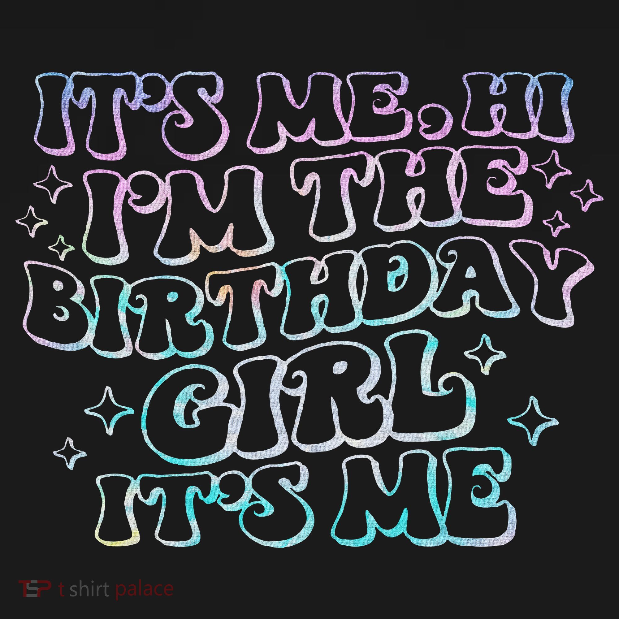 It's Me Hi I'm Birthday Girl It's Me Groovy  Women's Hoodie