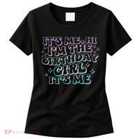 It's Me Hi I'm Birthday Girl It's Me Groovy  Women's T-Shirt thumb 0
