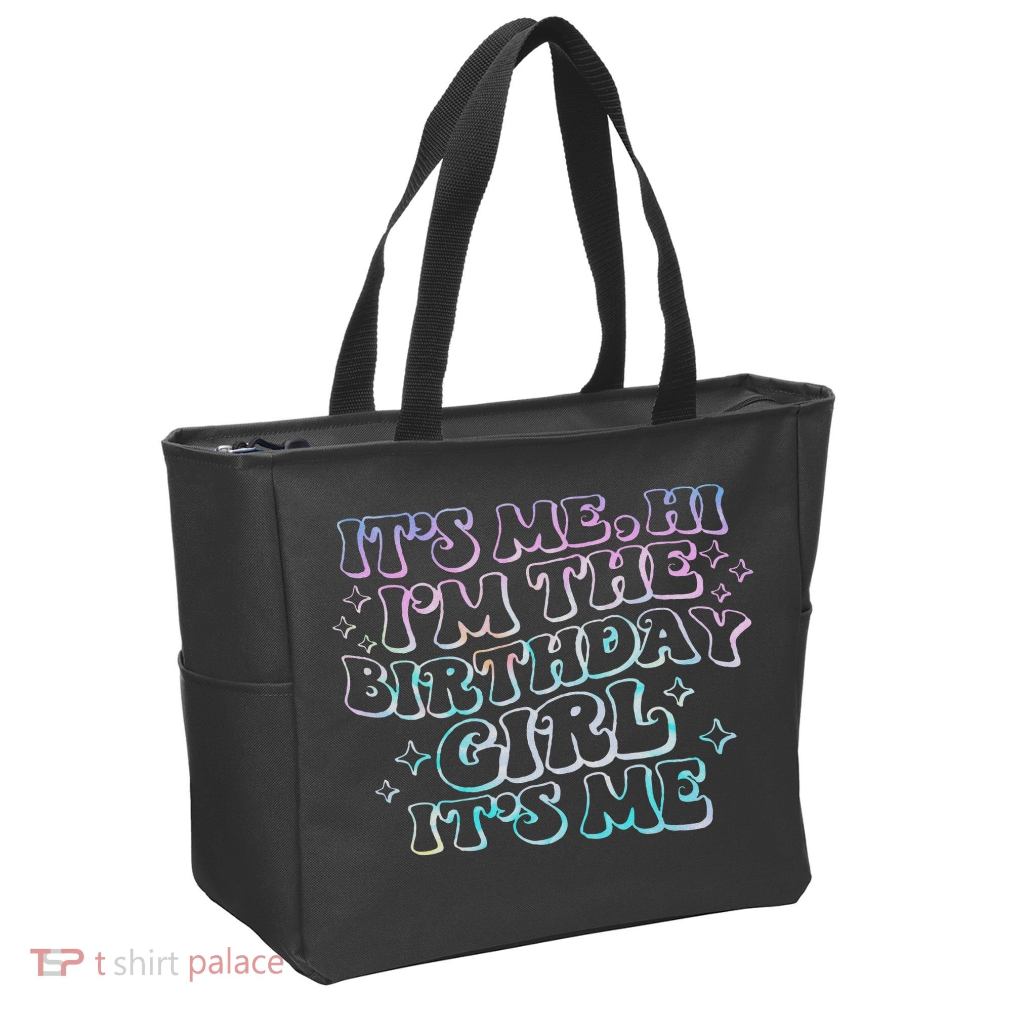 It's Me Hi I'm Birthday Girl It's Me Groovy  Tote Bag