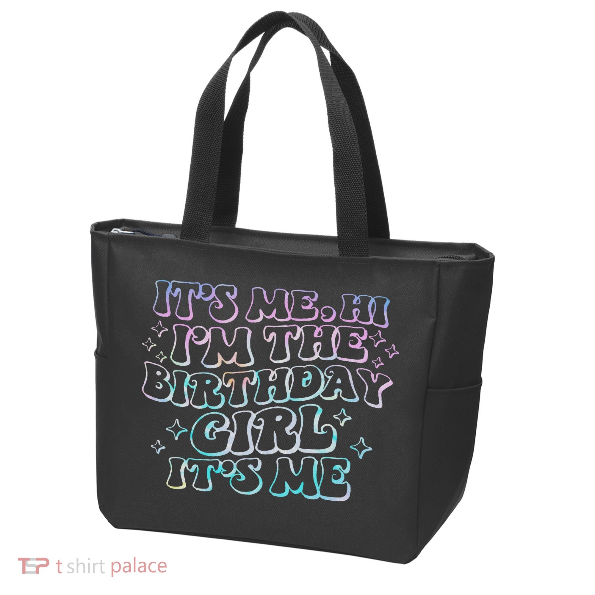 It's Me Hi I'm Birthday Girl It's Me Groovy  Tote Bag