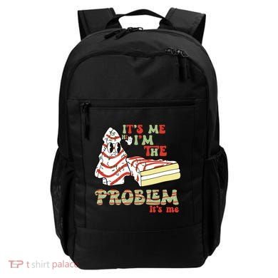 Its Me Hi Im The Problem Its Me Christmas Tree Cake Backpack