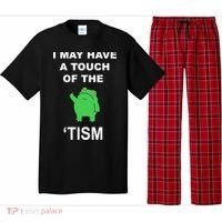 I May Have A Touch Of The Tism Frog Pajama Set thumb 0