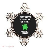 I May Have A Touch Of The Tism Frog Ornament thumb 0