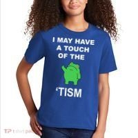 I May Have A Touch Of The Tism Frog Kids T-Shirt thumb 2