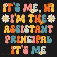 Its Me Hi Im The Ap Its Me Funny Assistant Principal Women's Hoodie thumb 2