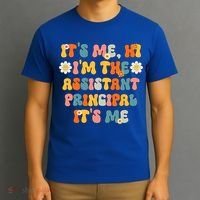 Its Me Hi Im The Ap Its Me Funny Assistant Principal T-Shirt thumb 3