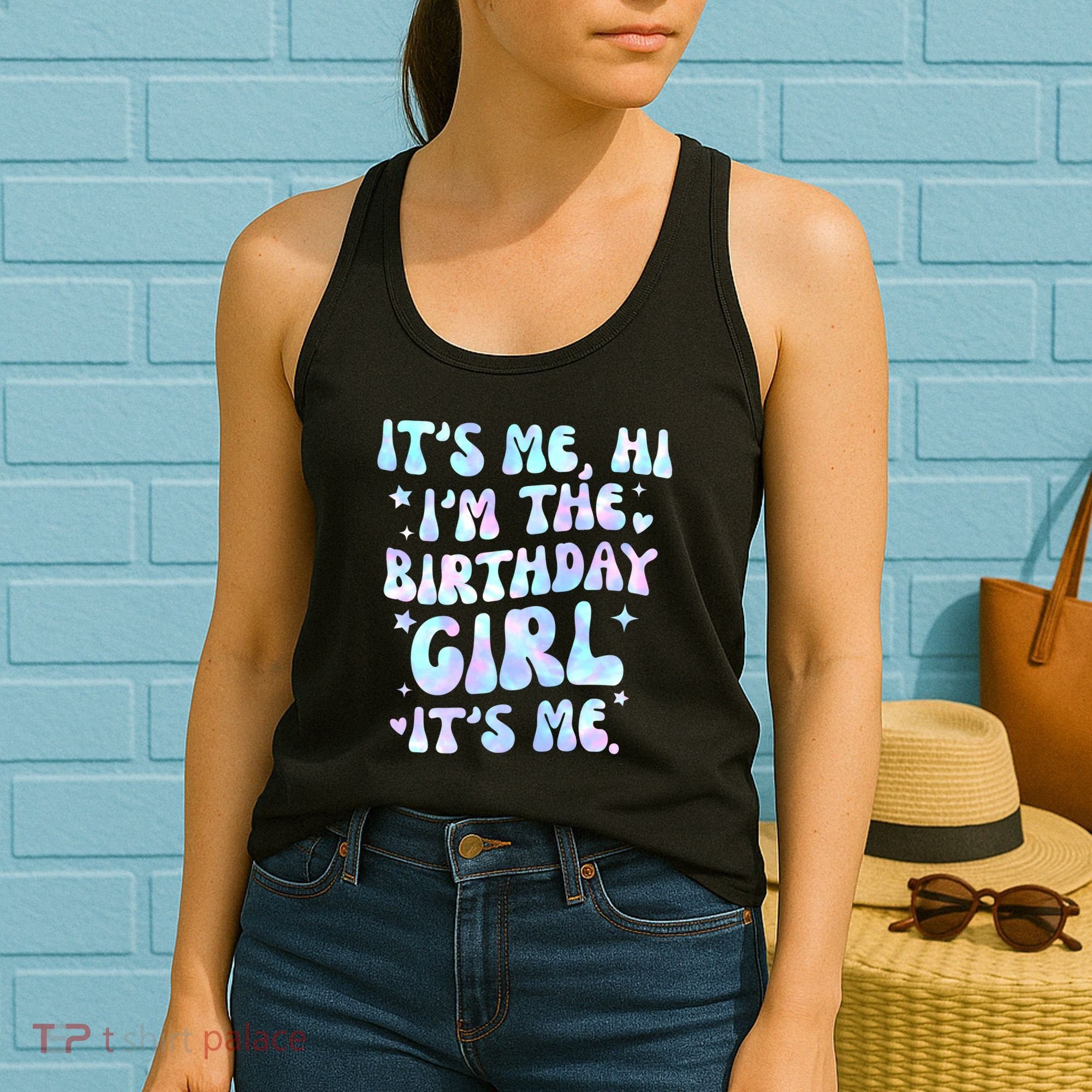 Its Me Hi Im The Birthday Girl Its Me Cute Gift Women's Tank Top