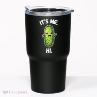 It's Me Hi I'm The Pickle Funny Pickles Lover Tumbler thumb 0