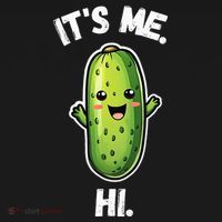 It's Me Hi I'm The Pickle Funny Pickles Lover Ornament thumb 1