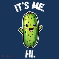 It's Me Hi I'm The Pickle Funny Pickles Lover Apron thumb 3