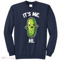 It's Me Hi I'm The Pickle Funny Pickles Lover Sweatshirt thumb 0