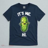 It's Me Hi I'm The Pickle Funny Pickles Lover T-Shirt thumb 5