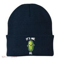 It's Me Hi I'm The Pickle Funny Pickles Lover Beanie thumb 0