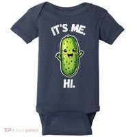 It's Me Hi I'm The Pickle Funny Pickles Lover Baby Bodysuit thumb 0
