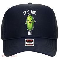 It's Me Hi I'm The Pickle Funny Pickles Lover Hat thumb 0