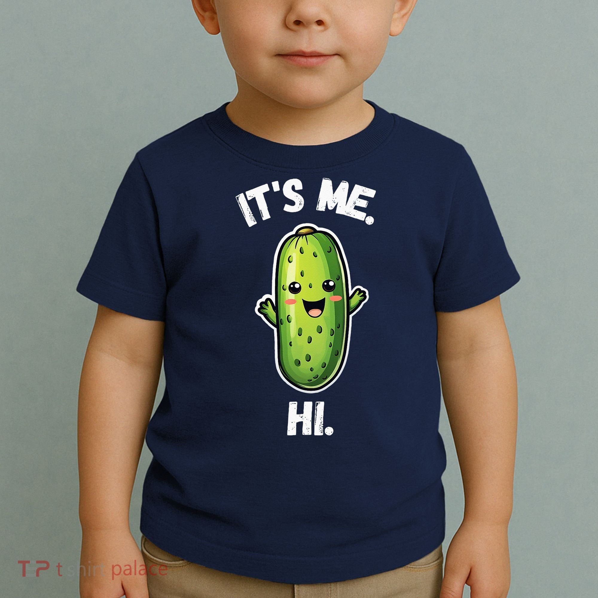 It's Me Hi I'm The Pickle Funny Pickles Lover Toddler T-Shirt
