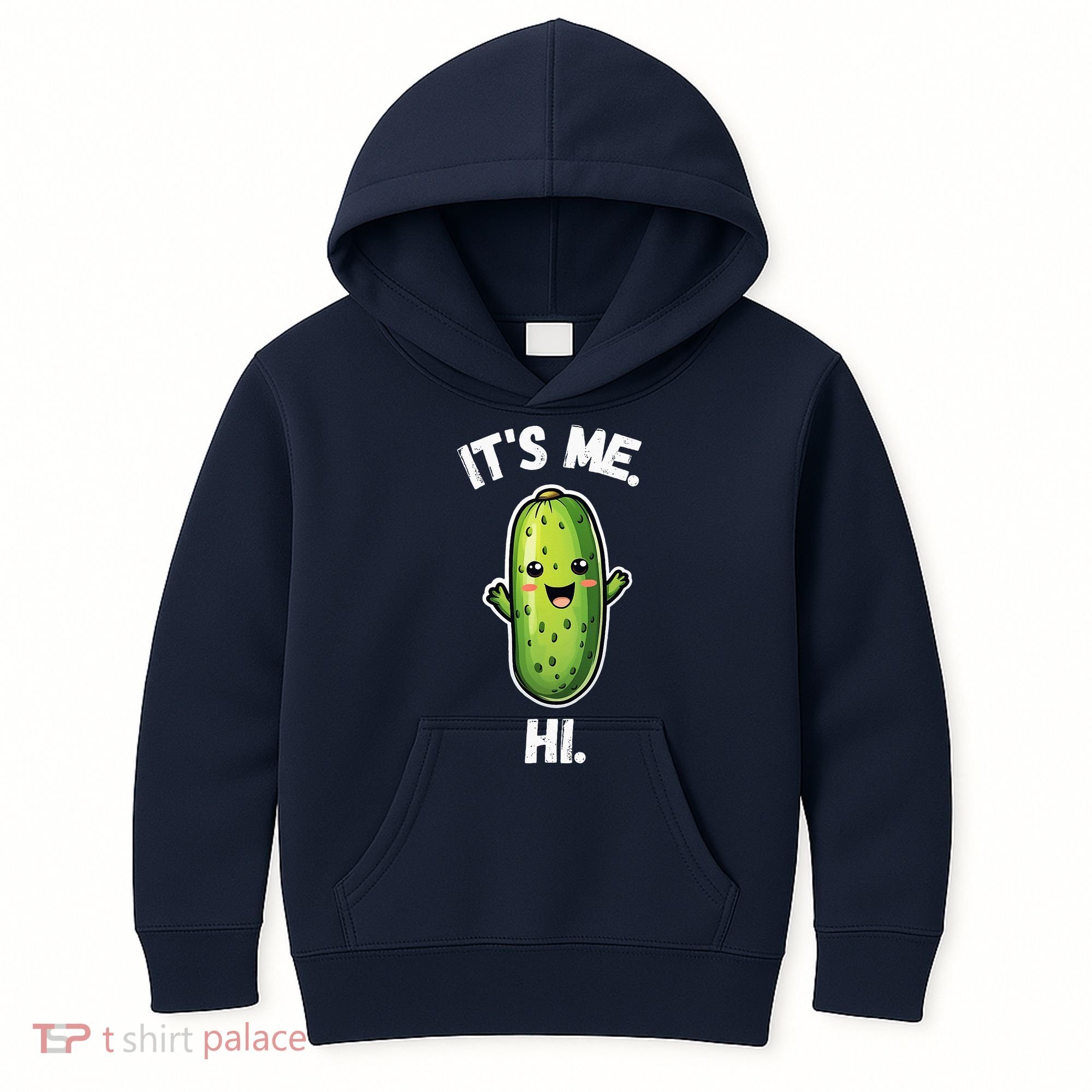 It's Me Hi I'm The Pickle Funny Pickles Lover Kids Hoodie