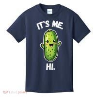 It's Me Hi I'm The Pickle Funny Pickles Lover Kids T-Shirt thumb 0