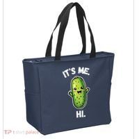 It's Me Hi I'm The Pickle Funny Pickles Lover Tote Bag thumb 2