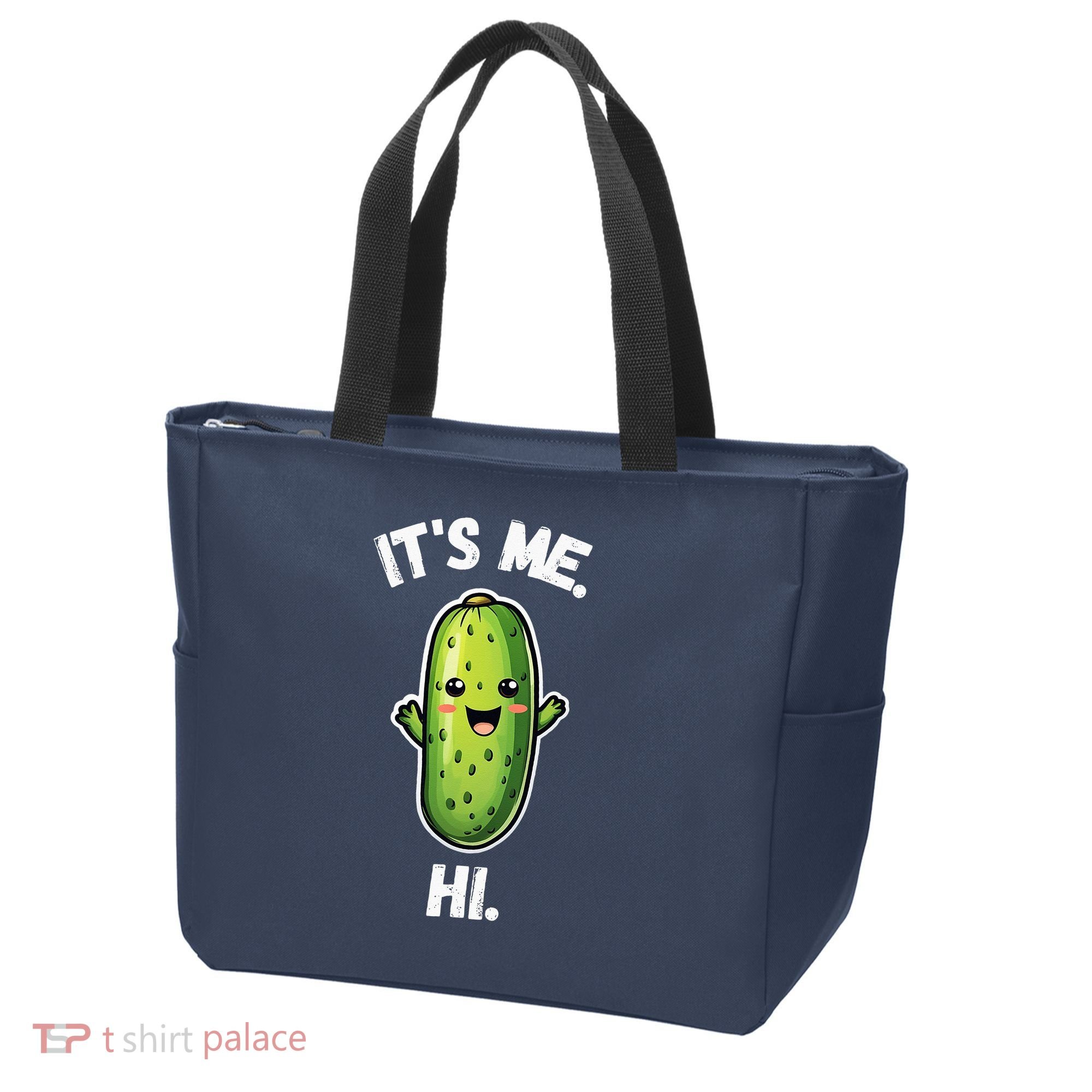 It's Me Hi I'm The Pickle Funny Pickles Lover Tote Bag