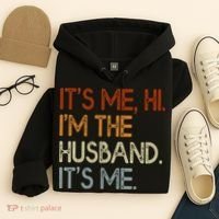 It's Me Hi I'm The Husband It's Me For Dad Husband Hoodie thumb 4