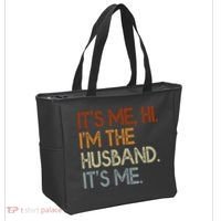 It's Me Hi I'm The Husband It's Me For Dad Husband Tote Bag thumb 2