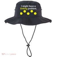 I Might Have A Dinking Problem Funny Pickleball Bucket Hat thumb 0