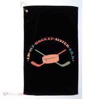 In My Hockey Sister Era Great Gift Golf Towel thumb 0