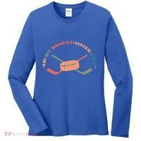 In My Hockey Sister Era Great Gift Women's Long Sleeve Shirt thumb 0