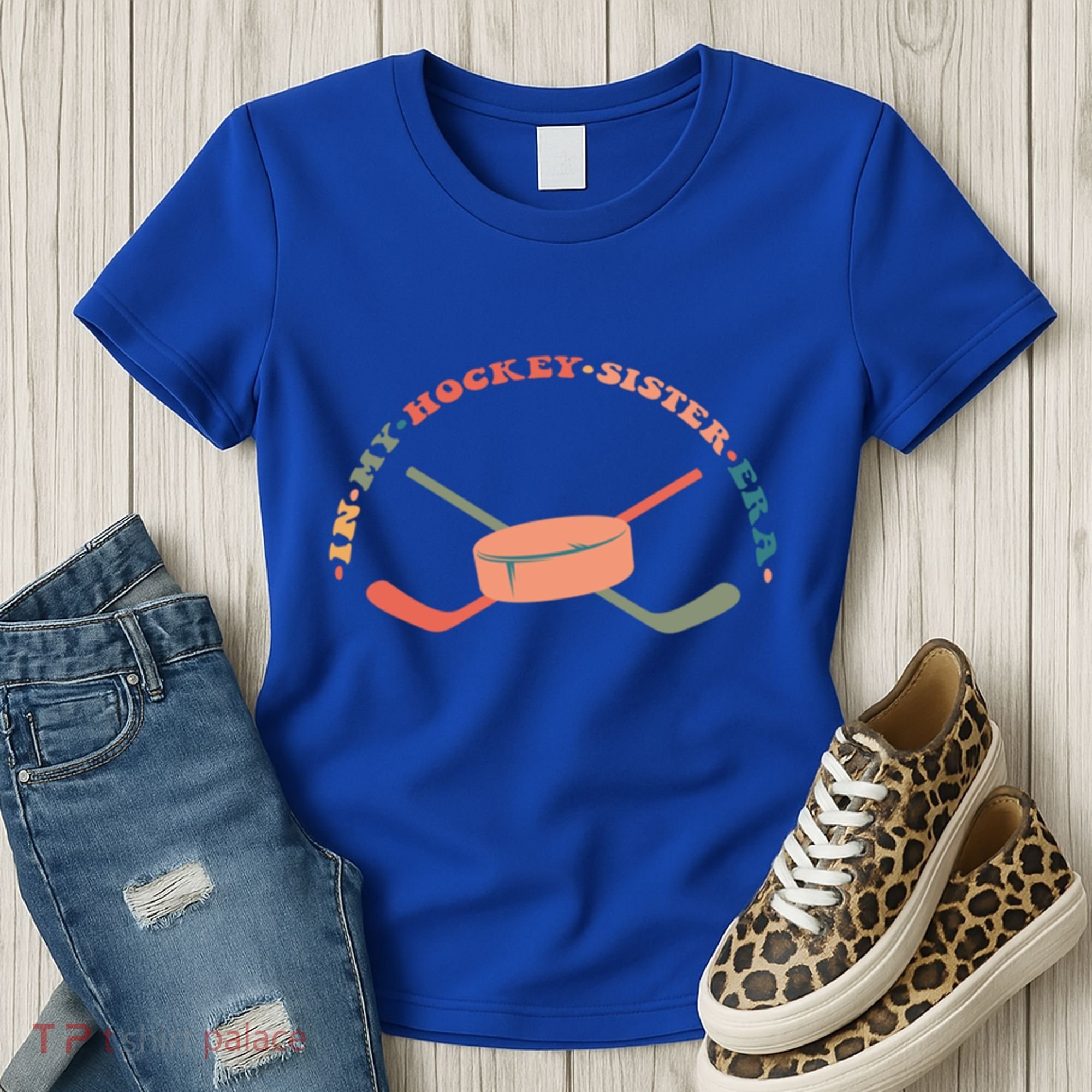 In My Hockey Sister Era Great Gift Women's T-Shirt