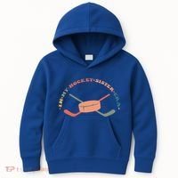 In My Hockey Sister Era Great Gift Kids Hoodie thumb 0