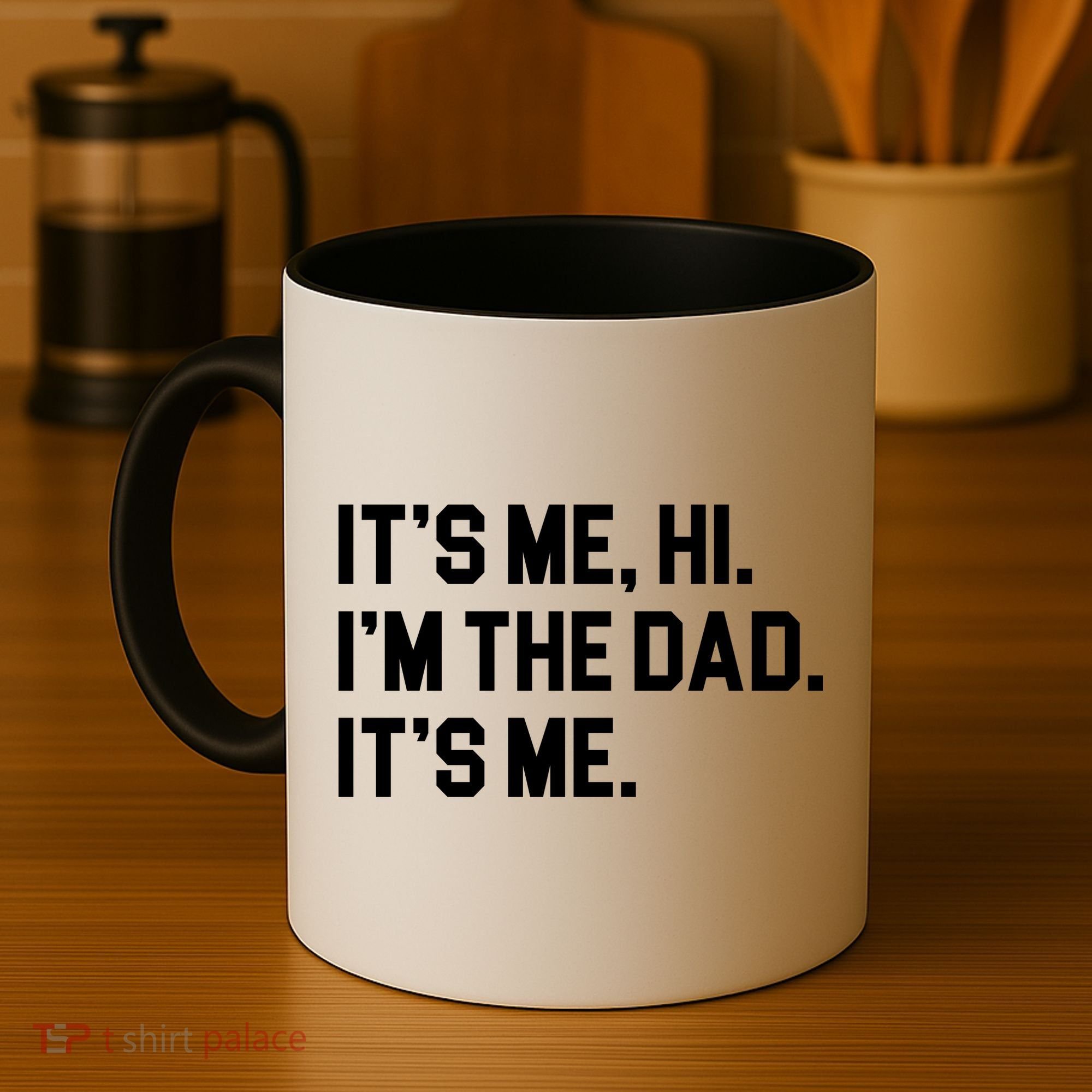 Its Me Hi Im The Dad Funny Fathers Day Coffee Mug
