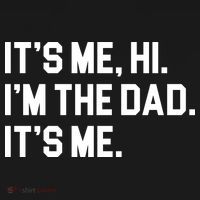 Its Me Hi Im The Dad Funny Fathers Day Ornament thumb 1