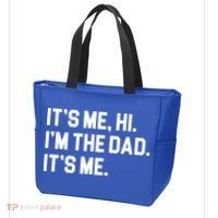 Its Me Hi Im The Dad Funny Fathers Day Tote Bag thumb 3