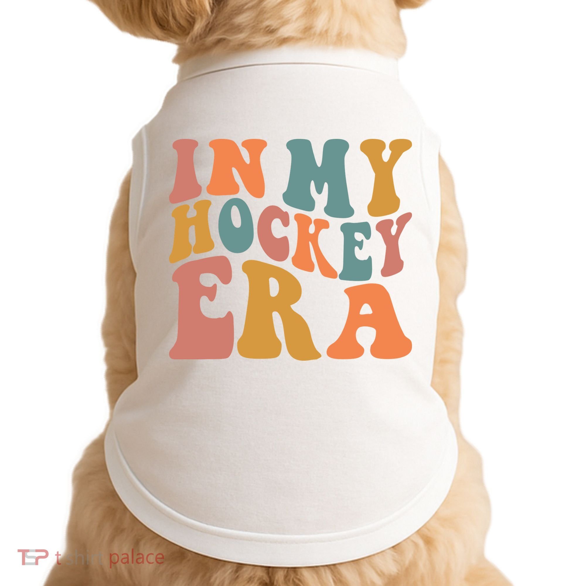 In My Hockey Era Doggie Tank