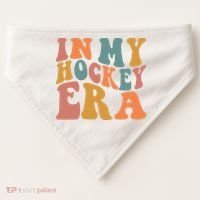 In My Hockey Era USA-Made Doggie Bandana thumb 0