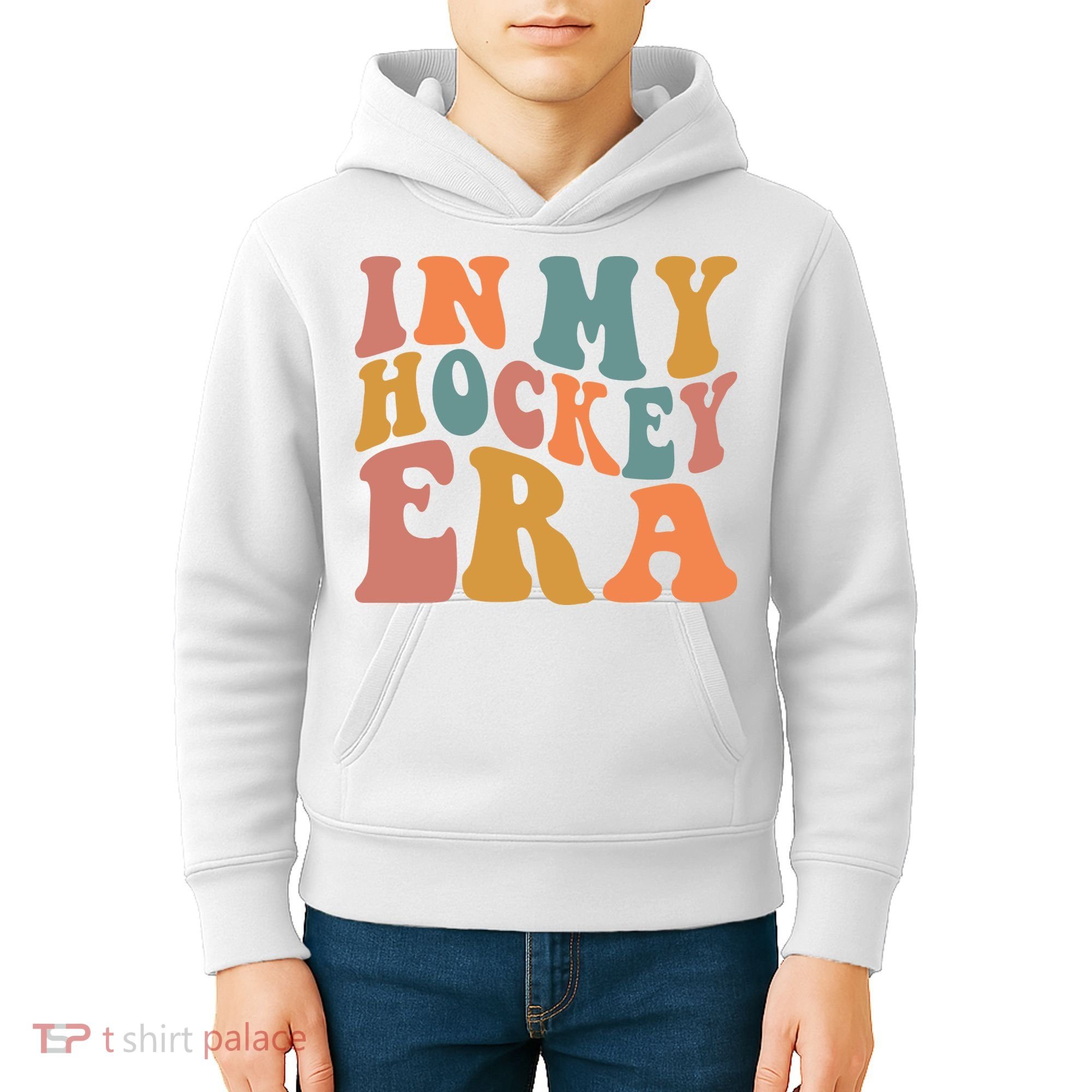 In My Hockey Era Kids Hoodie